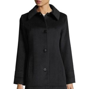 Fleurette Single Breasted Wool Coat - Never Worn